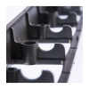 Plastikiniai bortai 80 mm 100x8x8 cm
